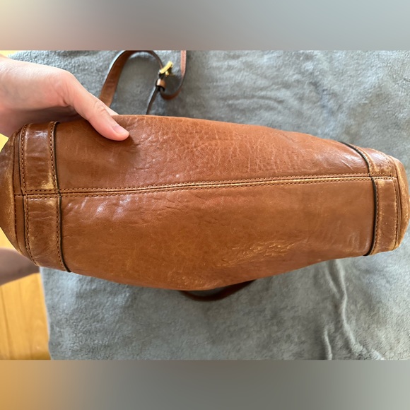 Michael Kors Brown Leather Shoulder/Messenger Bag - Picture 2 of 4